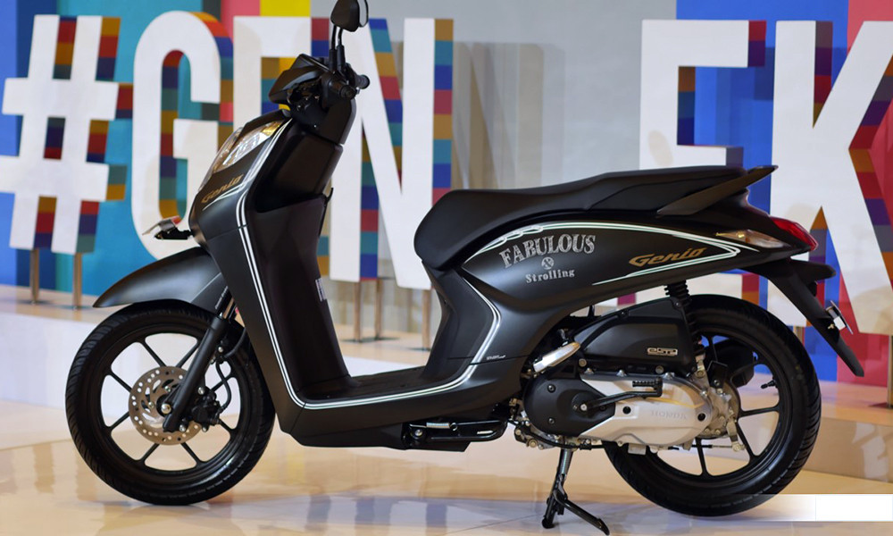Honda Genio - Dòng xe tay ga với thiết kế nữ tính, gọn nhẹ phù hợp với phái nữ