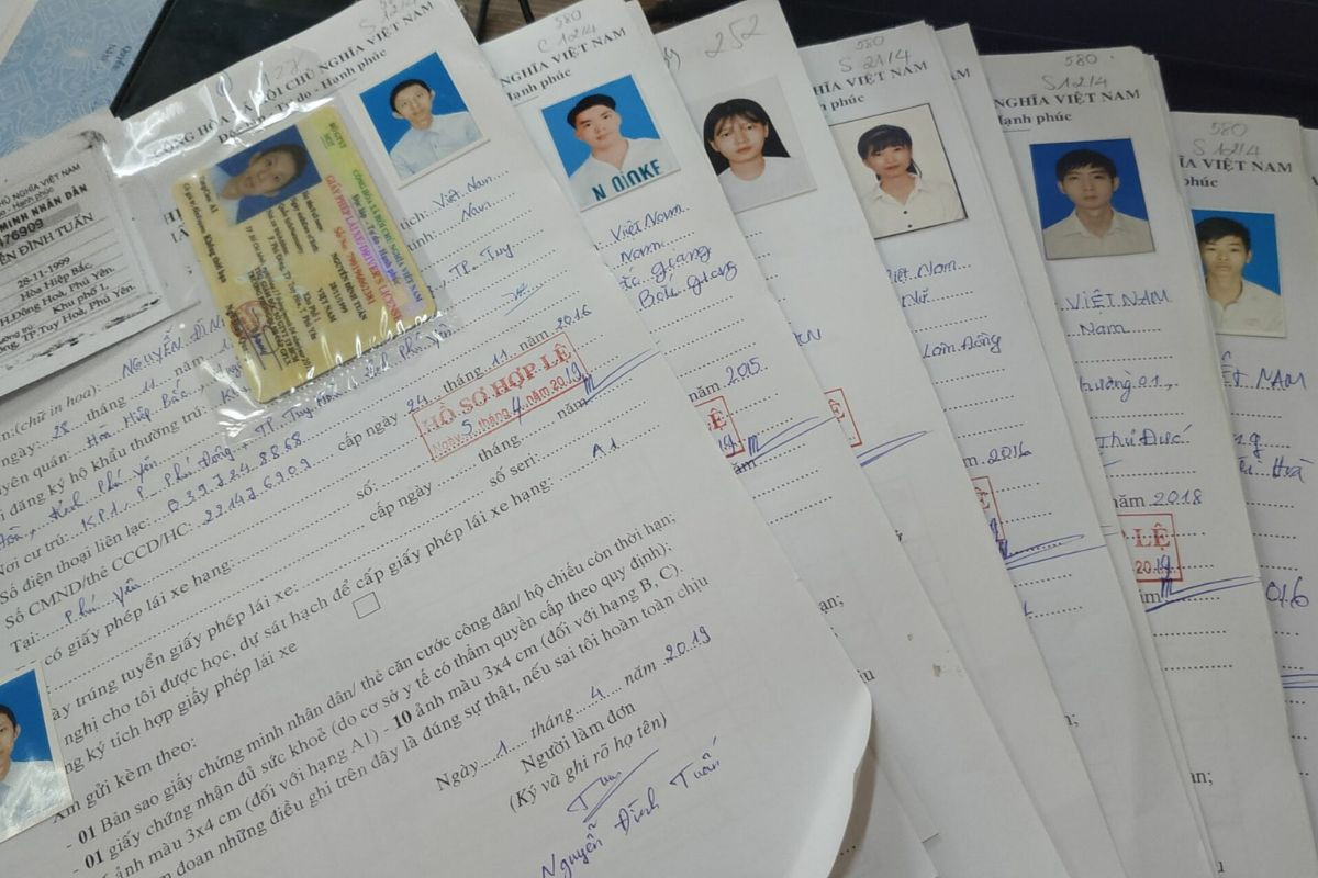Cần chuẩn bị đầy đủ hồ sơ trước khi đăng ký thi bằng lái xe 