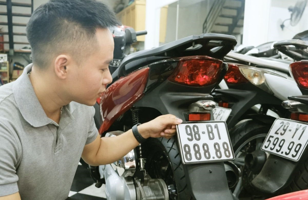 Tìm tên chủ xe qua biển số xe máy giúp hạn chế rủi ro khi mua xe máy cũ